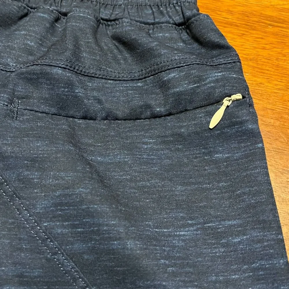 MERIPEX APPAREL Navy Heather FREEBALLERS Athletic Shorts Men’s XXXL – EUC - Picture 9 of 9